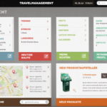Außendiensttool Dashbord Tourenplanung